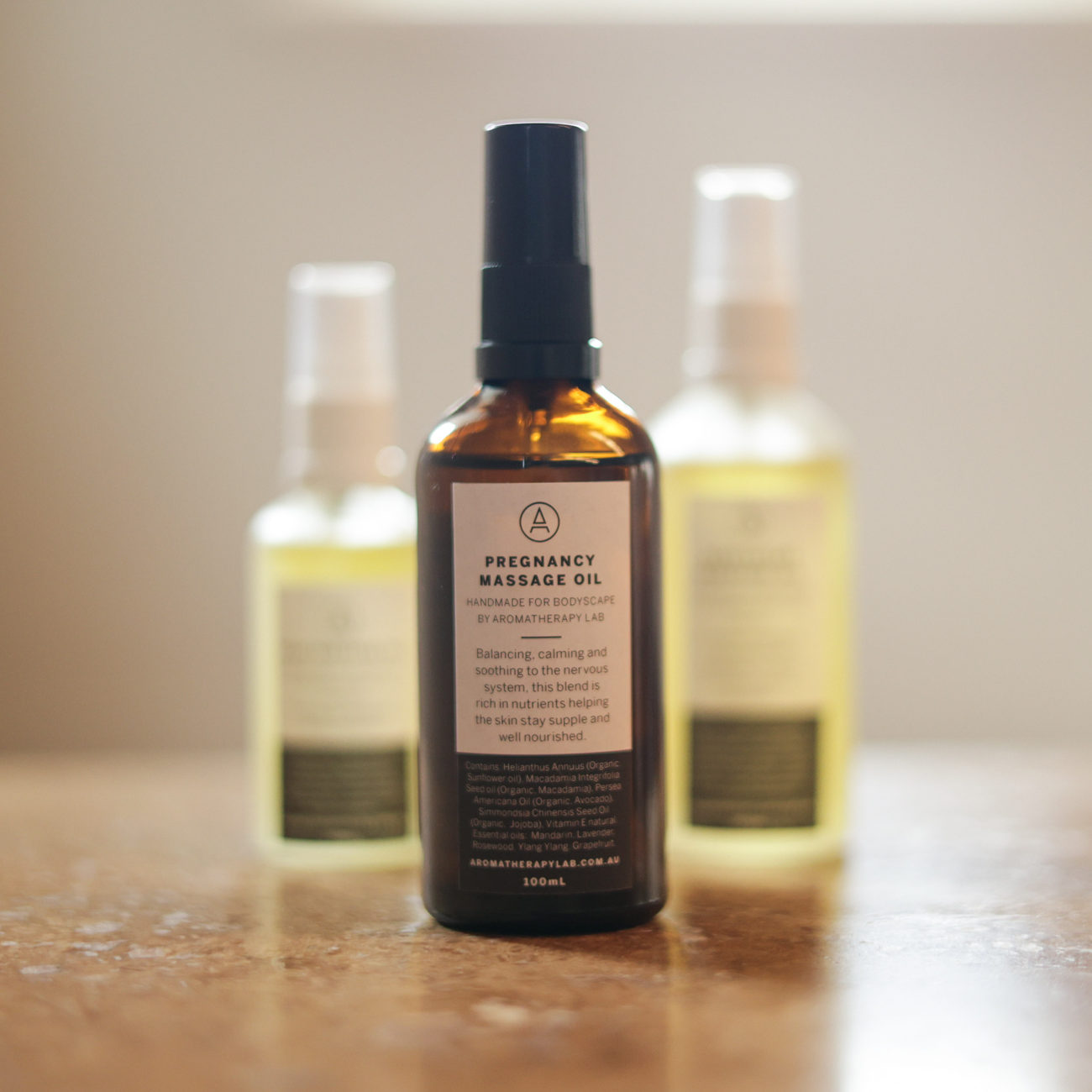 Pregnancy Massage Oil Bodyscape