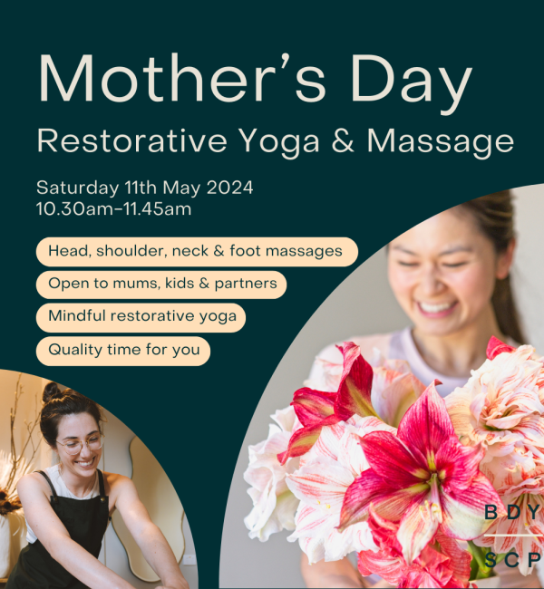 Mother's Day Restorative Yoga & Massage